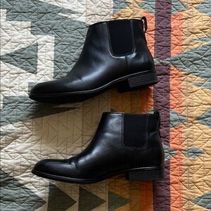 Franco Sarto Black Ankle Booties